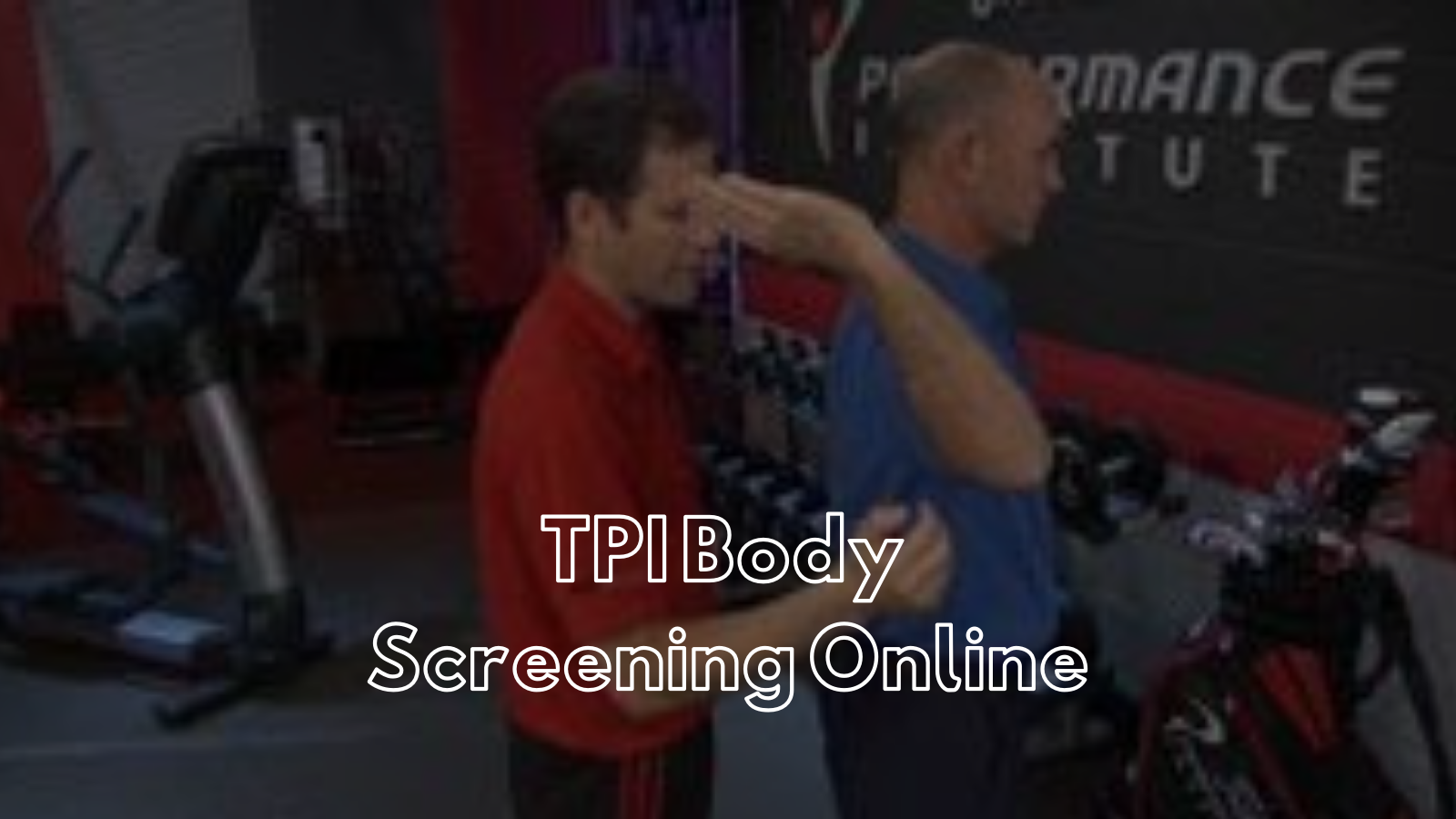 TPI Body Screening Online - Golf Mobility Exercises